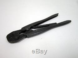 Te Connectivity Hand Crimp Tool 49935 Use & Amp 22-10 Awg Terminals Scuff