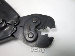 Te Connectivity Hand Crimp Tool 49935 Use & Amp 22-10 Awg Terminals Scuff