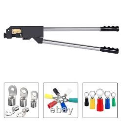 Terminal Wire Crimping Crimp Hand Tool Portable Rust-proof Impact Resistant PC