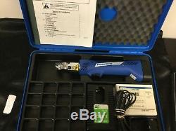 Thomas & Betts Bat 22-6 Hand Crimp Tool With Battery Case and Battery