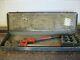 Thomas & Betts Co TBM-8 Wire Lug Crimper Hand Tool With 7 DIES AND CASE