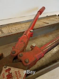 Thomas & Betts Co TBM-8 Wire Lug Crimper Hand Tool with 8 Dies in Box