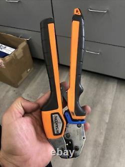 Thomas & Betts ERG4001 RA/RB/RC Terminal Hand Crimping Tool Black/Orange