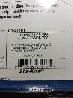 Thomas & Betts ERG4001 Sta-Kon Ergonomic Hand Tool for Crimping RA, RB and RC