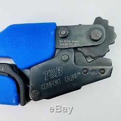 Thomas & Betts T&B TBM25S Diamond Shaped Comfort Crimp Crimper Hand Tool