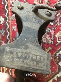 Tinsmith Roller Tool Crimper Beader Antique