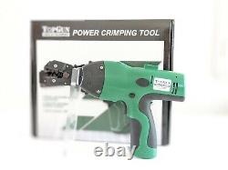 Top Gun MC4 solar terminal Battery Powered Crimping Tool + Hand Crimping