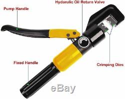UGarden Custom Hydraulic Hand Crimper Tool for Stainless Steel Cable Railing Fit