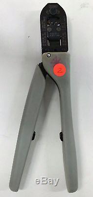 USED TE Connectivity Hand Crimp Crimper Tool 91517-1 Premium Grade Tool