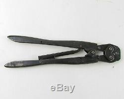 Used AMP/TYCO Single Action Hand Tool Crimper 22-10 1-9 PIDG Contacts 49935