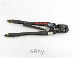 Used AMP/TYCO Single Action Hand Tool Crimper 26-22 PIDG Contacts 46121