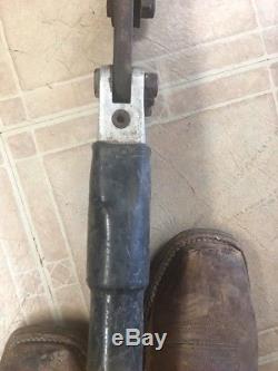 Used Huskie ND58B Manual Hand Compression Cable Crimper tool Burndy Die 4 8 wire
