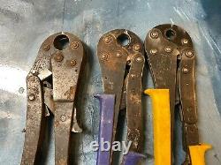 Viega Pureflow Pex Press Hand Crimper Tool Set 1/2 3/4 1 with Prep Tools & Case