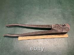 Vintage T&B Thomas & Betts WT Stakon Large Hand Crimper Crimp Tool USA 2 4 6 8