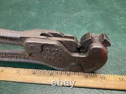 Vintage T&B Thomas & Betts WT Stakon Large Hand Crimper Crimp Tool USA 2 4 6 8