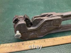 Vintage T&B Thomas & Betts WT Stakon Large Hand Crimper Crimp Tool USA 2 4 6 8