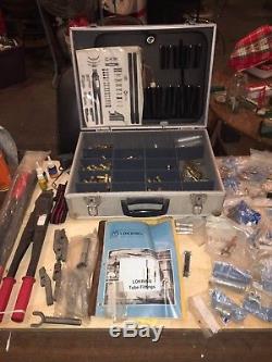 Vulkan Lokring Hand Assembly Crimper Tool With 230 + Fittings Box Paperwork