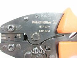 Weidmuller Htf Zrv 9014840000 Hand Crimp Tool 0.2mm 1mm Awg 901484 30-18