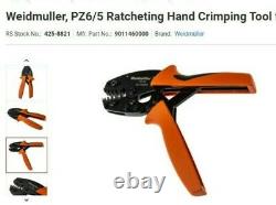 Weidmuller, PZ6/5 Ratcheting Hand Crimping Tool for Bootlace Ferrule