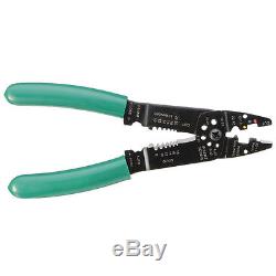 Wire Cable Stripper Crimper Cutter Pliers Multi-Purpose Electrical Hand Tool, US
